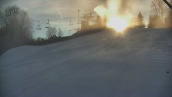 Otočná kamera na sjezdovce