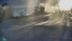 Otočná kamera na sjezdovce