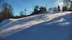 Otočná kamera na sjezdovce