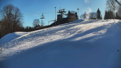 Otočná kamera na sjezdovce