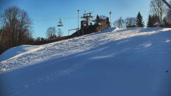 Otočná kamera na sjezdovce