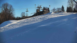 Otočná kamera na sjezdovce