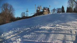 Otočná kamera na sjezdovce