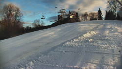 Otočná kamera na sjezdovce