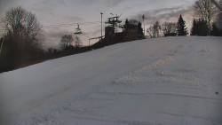 Otočná kamera na sjezdovce