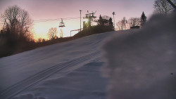 Otočná kamera na sjezdovce