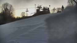 Otočná kamera na sjezdovce