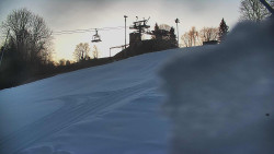 Otočná kamera na sjezdovce