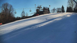 Otočná kamera na sjezdovce