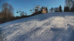 Otočná kamera na sjezdovce