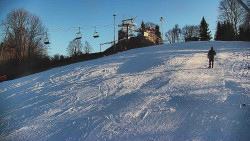 Otočná kamera na sjezdovce