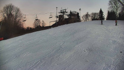 Otočná kamera na sjezdovce