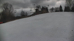 Otočná kamera na sjezdovce