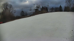 Otočná kamera na sjezdovce