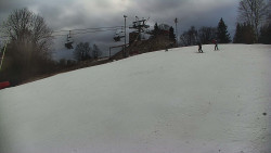 Otočná kamera na sjezdovce