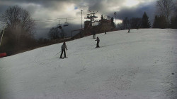 Otočná kamera na sjezdovce