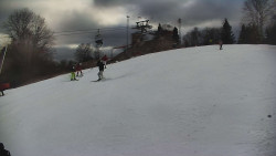 Otočná kamera na sjezdovce