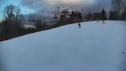 Otočná kamera na sjezdovce