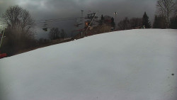 Otočná kamera na sjezdovce