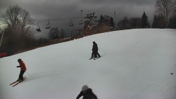 Otočná kamera na sjezdovce