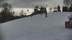 Otočná kamera na sjezdovce