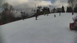 Otočná kamera na sjezdovce