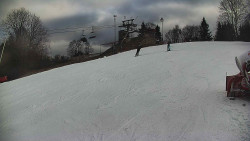 Otočná kamera na sjezdovce