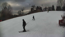 Otočná kamera na sjezdovce