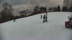 Otočná kamera na sjezdovce