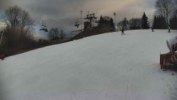 Otočná kamera na sjezdovce