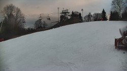 Otočná kamera na sjezdovce