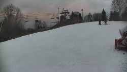 Otočná kamera na sjezdovce