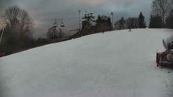 Otočná kamera na sjezdovce