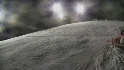 Otočná kamera na sjezdovce