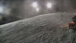 Otočná kamera na sjezdovce