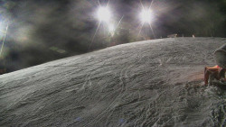 Otočná kamera na sjezdovce