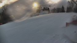 Otočná kamera na sjezdovce