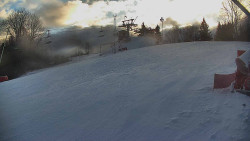 Otočná kamera na sjezdovce