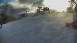 Otočná kamera na sjezdovce