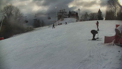 Otočná kamera na sjezdovce