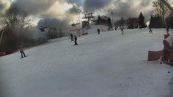 Otočná kamera na sjezdovce