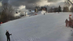 Otočná kamera na sjezdovce