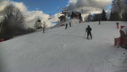 Otočná kamera na sjezdovce