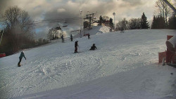 Otočná kamera na sjezdovce