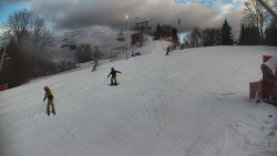 Otočná kamera na sjezdovce