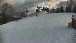 Otočná kamera na sjezdovce