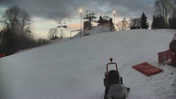 Otočná kamera na sjezdovce