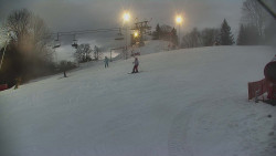 Otočná kamera na sjezdovce