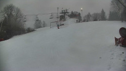 Otočná kamera na sjezdovce