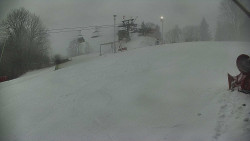 Otočná kamera na sjezdovce